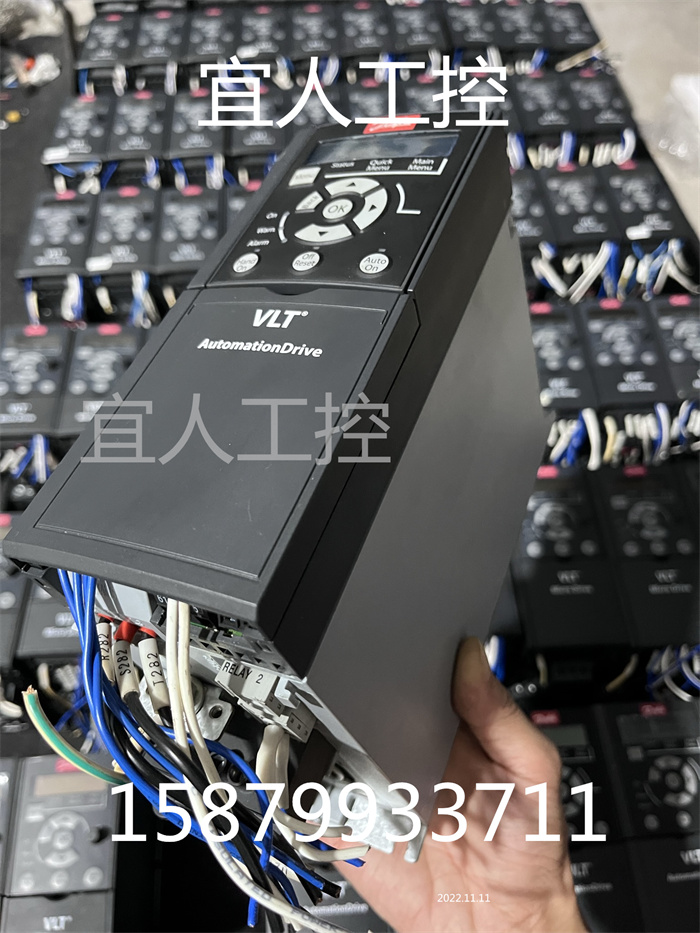 9新装柜 VLT丹佛斯FC360系列0.75KW 380V FC-360HK75T4E20H2BX