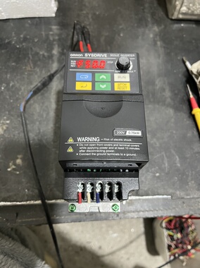 二手欧姆龙变频器3G3JZ-A2007 0.75KW 200V 220V SysDrive系列