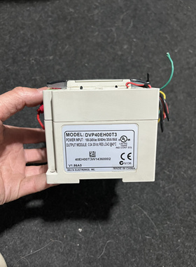二手台达PLC DVP40EH00T3版本V1.86A0原装拆机件 功能包好