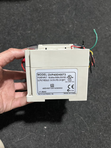 二手台达PLC DVP40EH00T3版本V1.86A0原装拆机件 功能包好