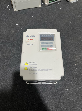 全新台达VFD-A变频器VFD015A43B 1.5KW 460V/380V无原包装 库存机