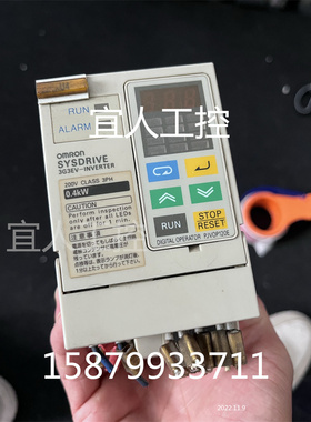 OMROM欧姆龙3G3EV 0.4KW变频器3G3EV-A2004-E议价 220V