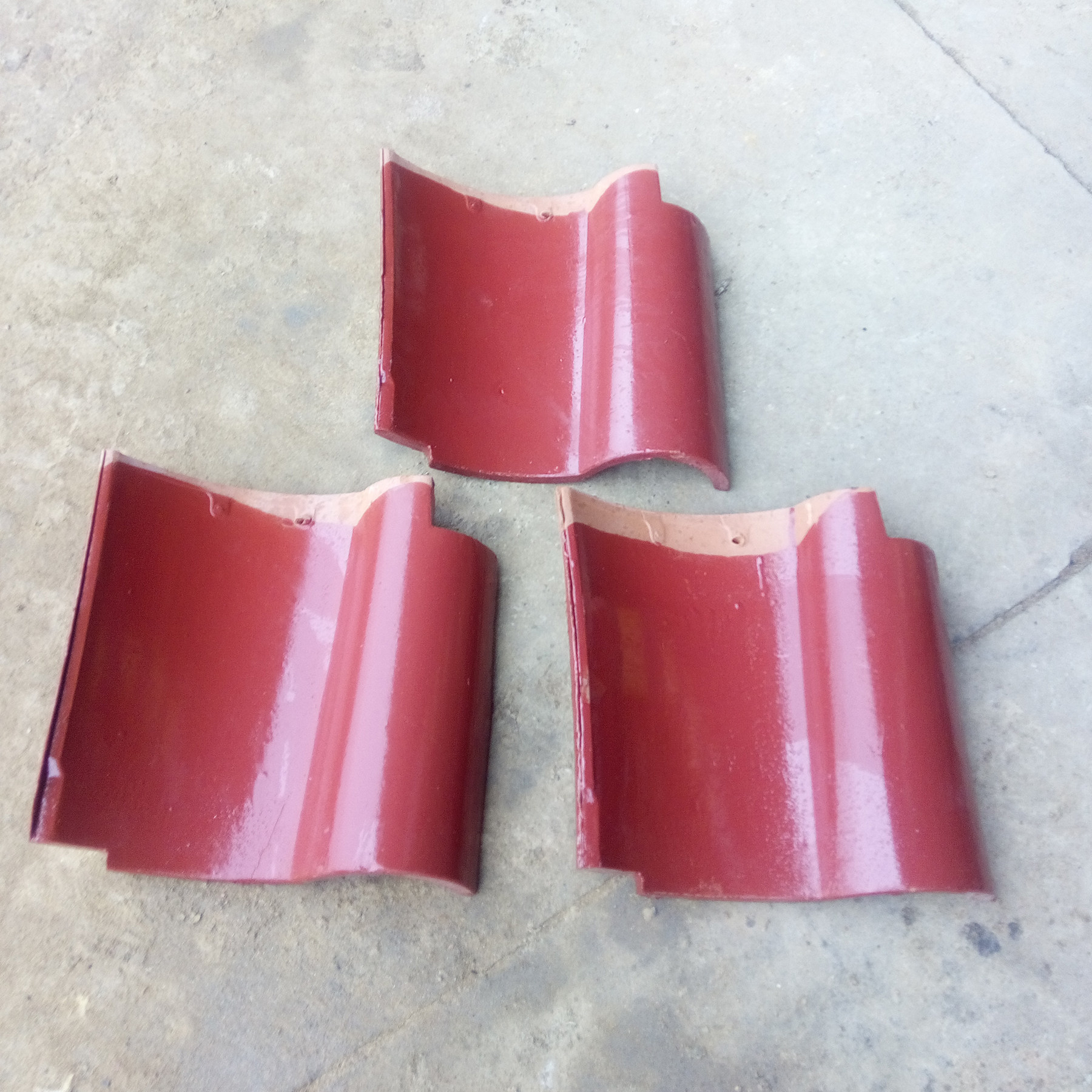 西瓦 s瓦 陶瓦 琉璃瓦 西班牙瓦 屋面瓦 别墅瓦 来朗别墅上釉