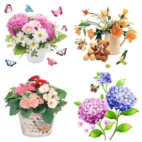 浴室防水遮丑厨房装饰钉眼贴画