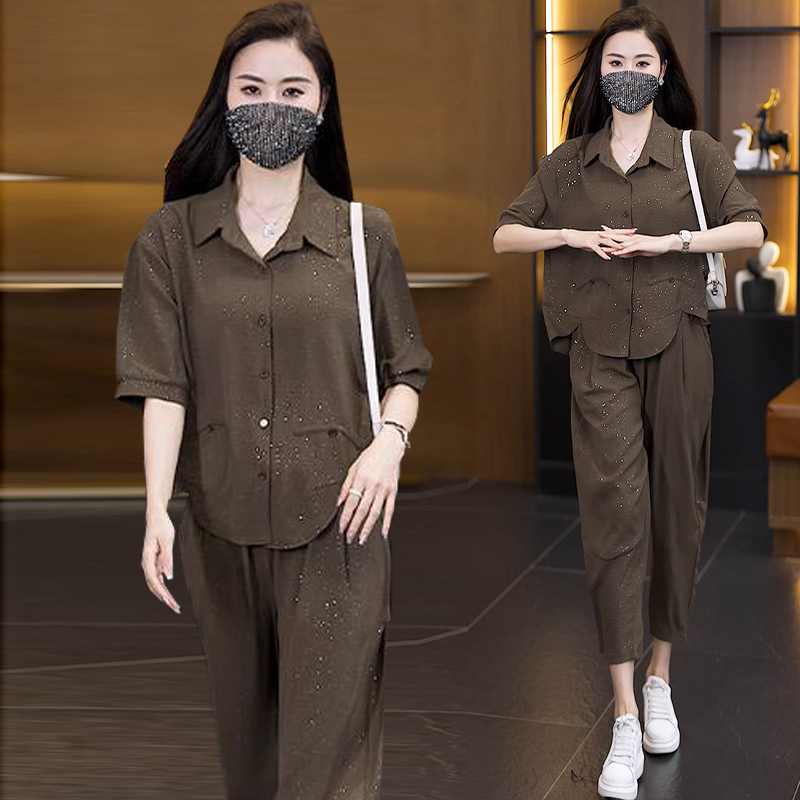 时尚套装韩系百搭两件套