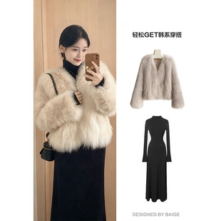 深冬穿搭高级感miu系富家千金套装 韩系一整套裙冬季 冬装 巨好看