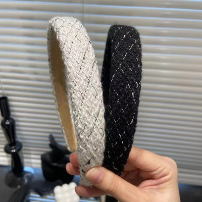 秋冬气质高颅顶小香风发箍 显脸小发卡网红少女发饰发箍 E2380