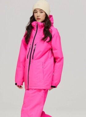 滑雪服套装男女同款单板双板全压胶户外雪服