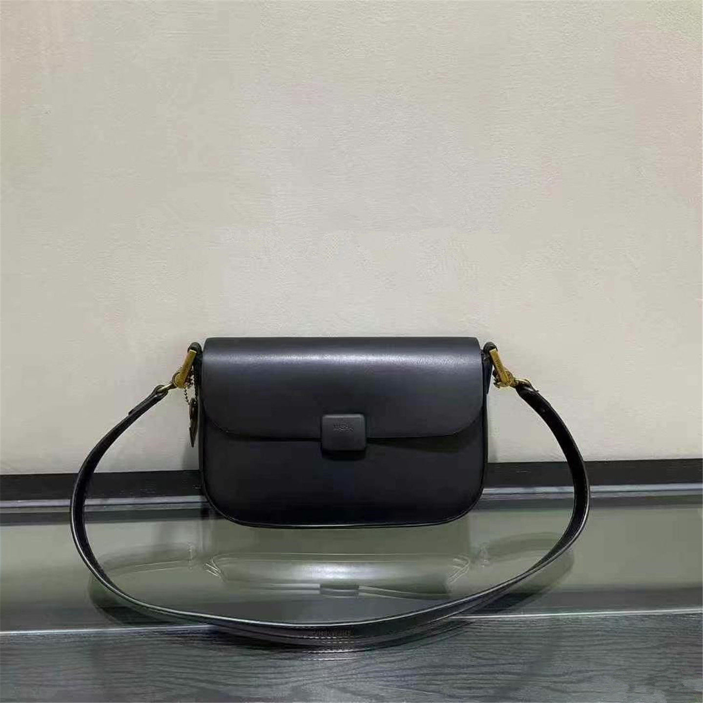 玛莎新品极简风四季可用软面小包双肩带女包单肩腋下包质感斜挎包