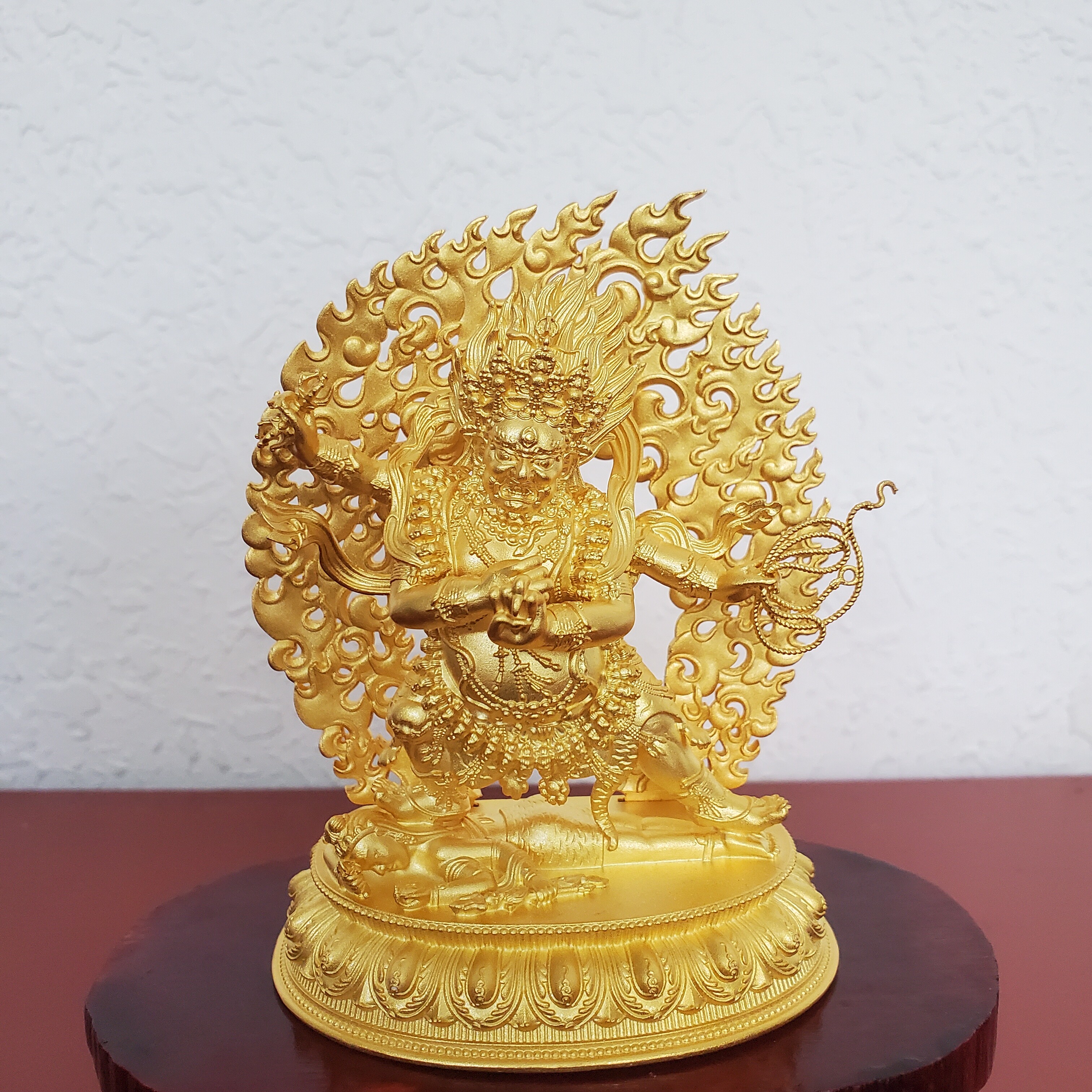 四臂金刚手菩萨佛像摆件