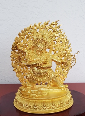 四臂金刚手菩萨佛像摆件