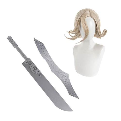 第5人格红夫人原皮血宴金皮cos服碎片蛋糕刀道具武器假发