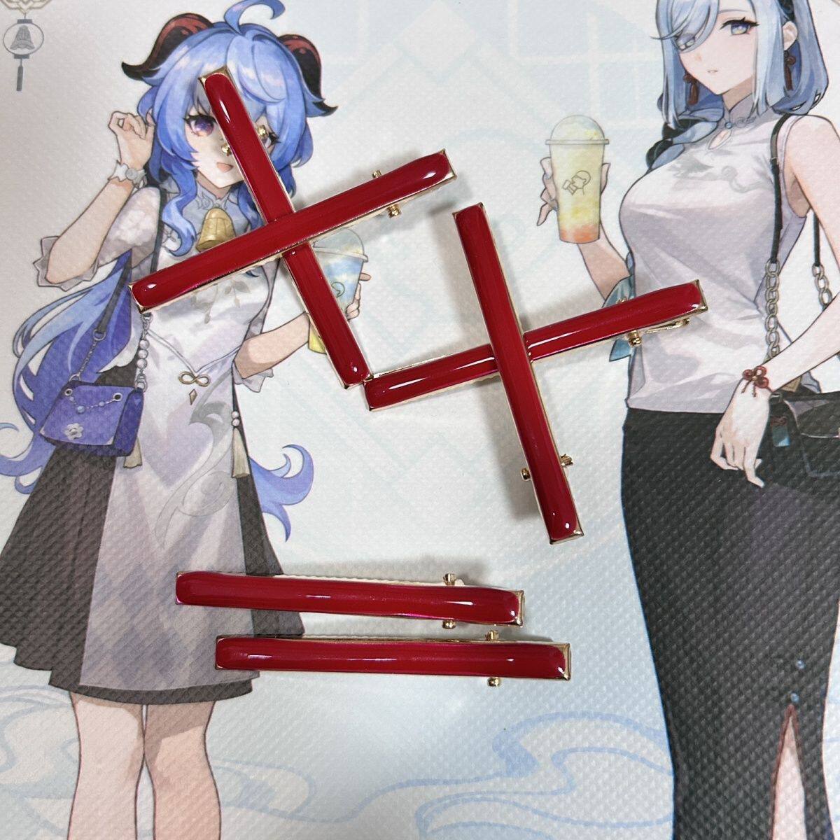 COS 道具 手游戏 原神 须弥 卡维 耳环耳夹 发夹羽毛头饰 diy图片