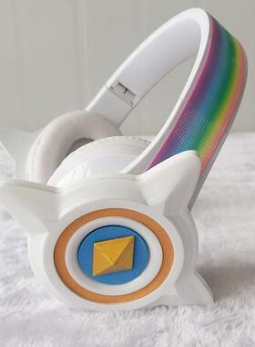 Sky光遇cos耳机道具头饰发饰彩虹带蓝牙可听歌