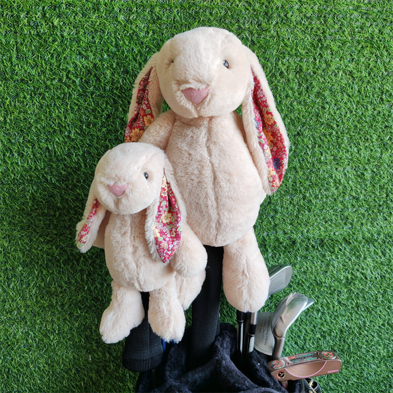 邦尼兔高尔夫球杆套一号木帽套可爱毛绒防尘男女小木杆杆头保护套