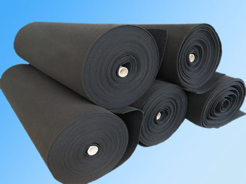 3mm5mm厚活性炭纤维过滤棉海绵滤网活性碳无纺布纤维状活性炭网