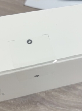 适用Hi畅享80透明封口贴Hi畅享80s封盒标双灰色箭头透明封贴封条