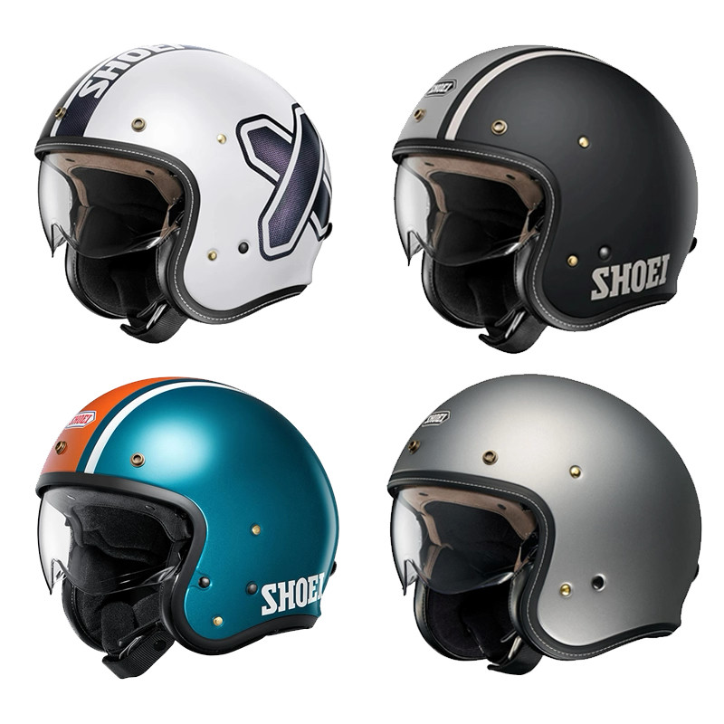 SHOEI日本进口摩托车头盔JO PLUS复古休闲拿铁3/4夏季