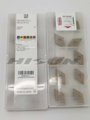 日本东芝数控刀片DNMG110408-TM T9125 DNMG110408-TM T9115菱形