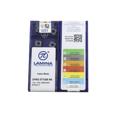 瑞士LAMINA林尼娜数控刀片WCMX030204 040208 050308NN  LT30