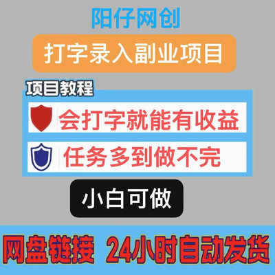 小说打字录入副业项目单号日入50+会打字就有收益任务多视频教程