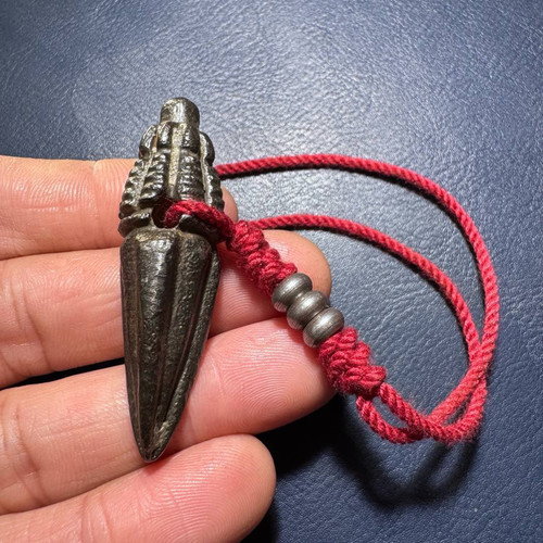 手工制作天铁托甲精品娘拉擦擦金刚橛法器吊坠男女款护身配饰