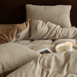 暖生活超保暖牛奶绒 加绒加厚四件套床单被套轻奢高级感床品 冬季