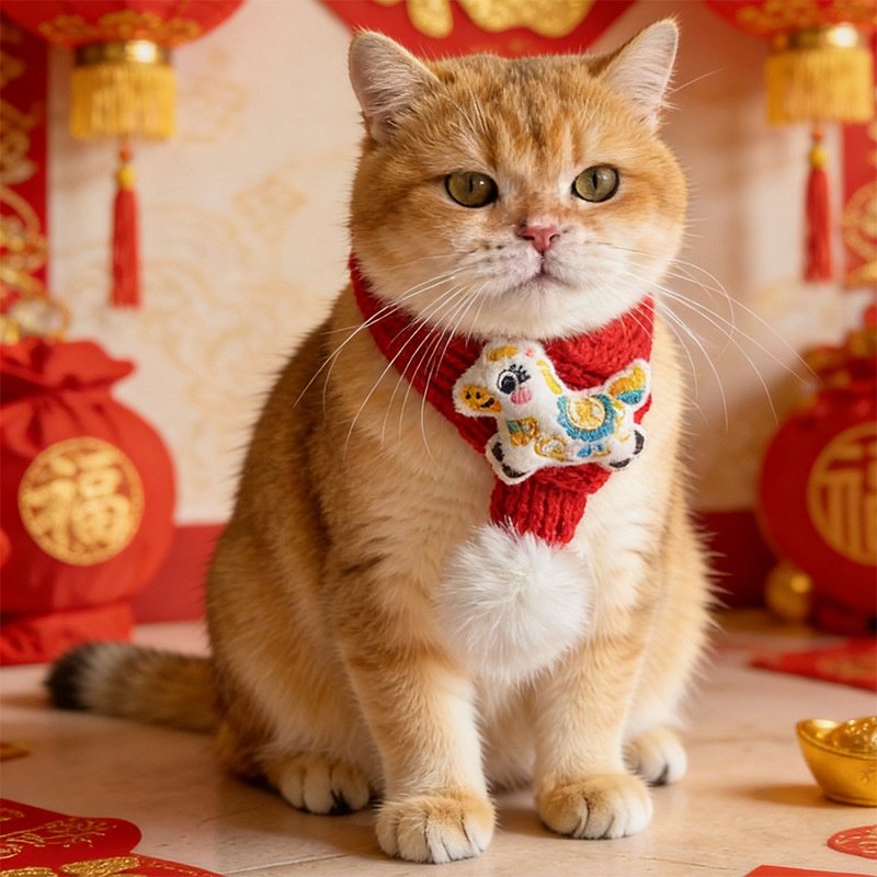马年宠物围巾新年猫咪围脖红色福小狗狗围领农历新春装扮配饰保暖,宠物/宠物食品及用品,围巾/口水巾,淘宝优惠券,粉丝福利购,淘宝优惠卷