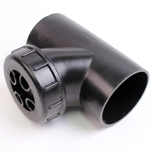 厂家直销新品HDPE虹吸同层排水管件 虹吸配件 HDPE立检口50 200