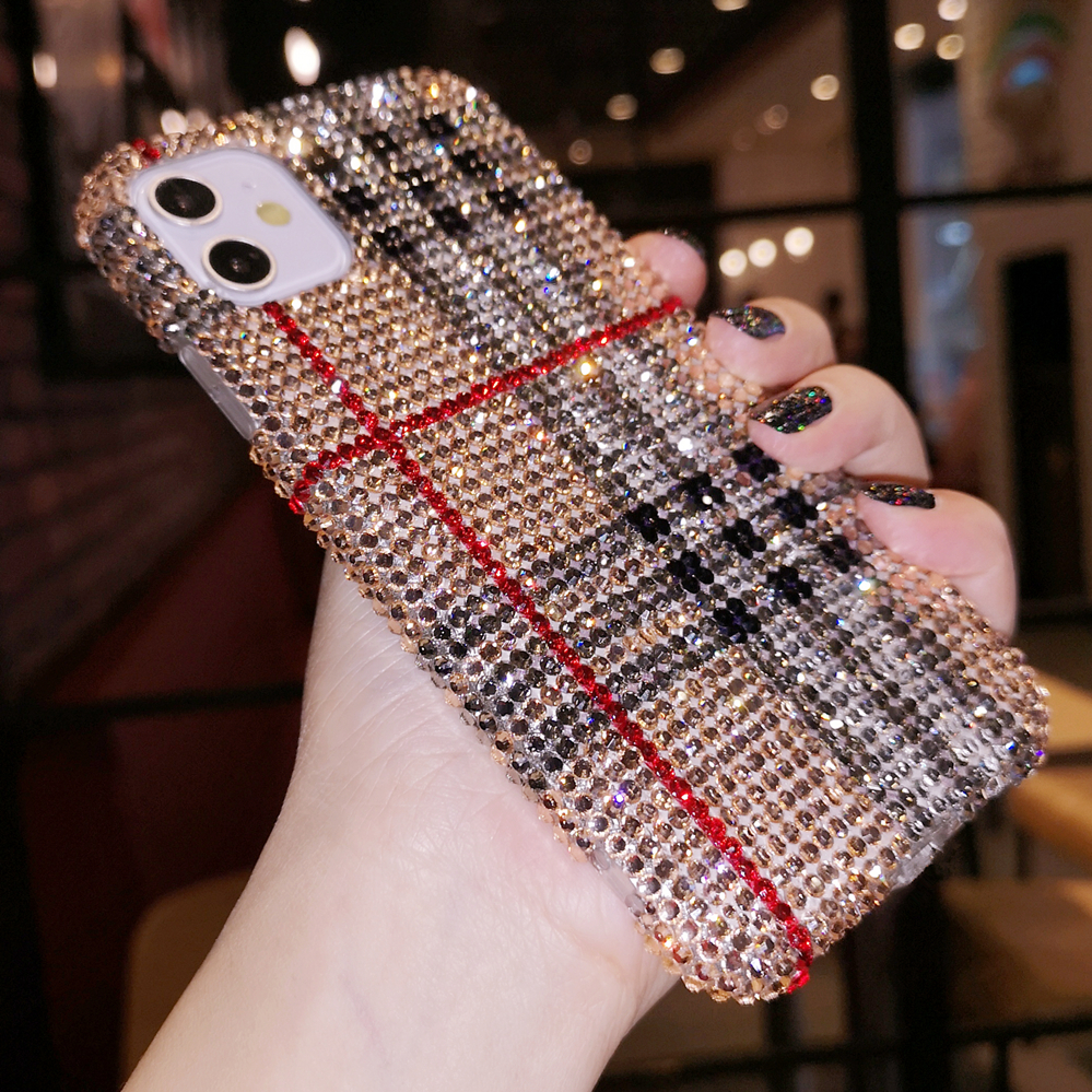 苹果iPhone16捷克水钻手机壳