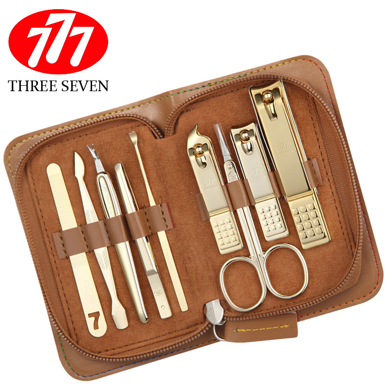 韩国正品原装进口777指甲刀 TS-8001G指甲刀套装 指甲钳 美甲套装