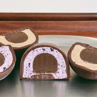 小春日食 巧克力蓝莓抹茶生巧大福奶酪生巧团子雪媚娘糯米糍