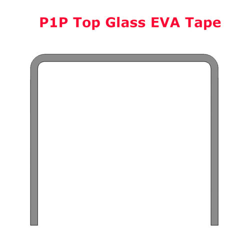 3d打印机拓竹BambuLab P1P顶部玻璃防震EVA模压胶带环海绵胶带