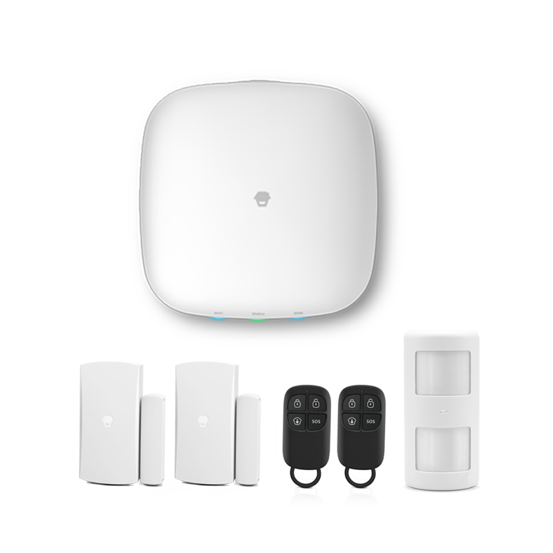 创高4G全网通防盗报警器室内家庭用人体感应无线红外远程安防系统