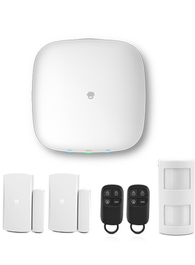 电话+WiFi双网定时撤布防报警器