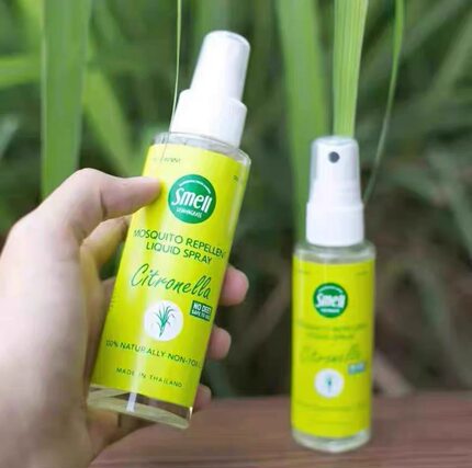 泰国smell香茅柠檬草驱蚊水喷雾防蚊花露水驱蚊液防蚊虫叮咬止痒