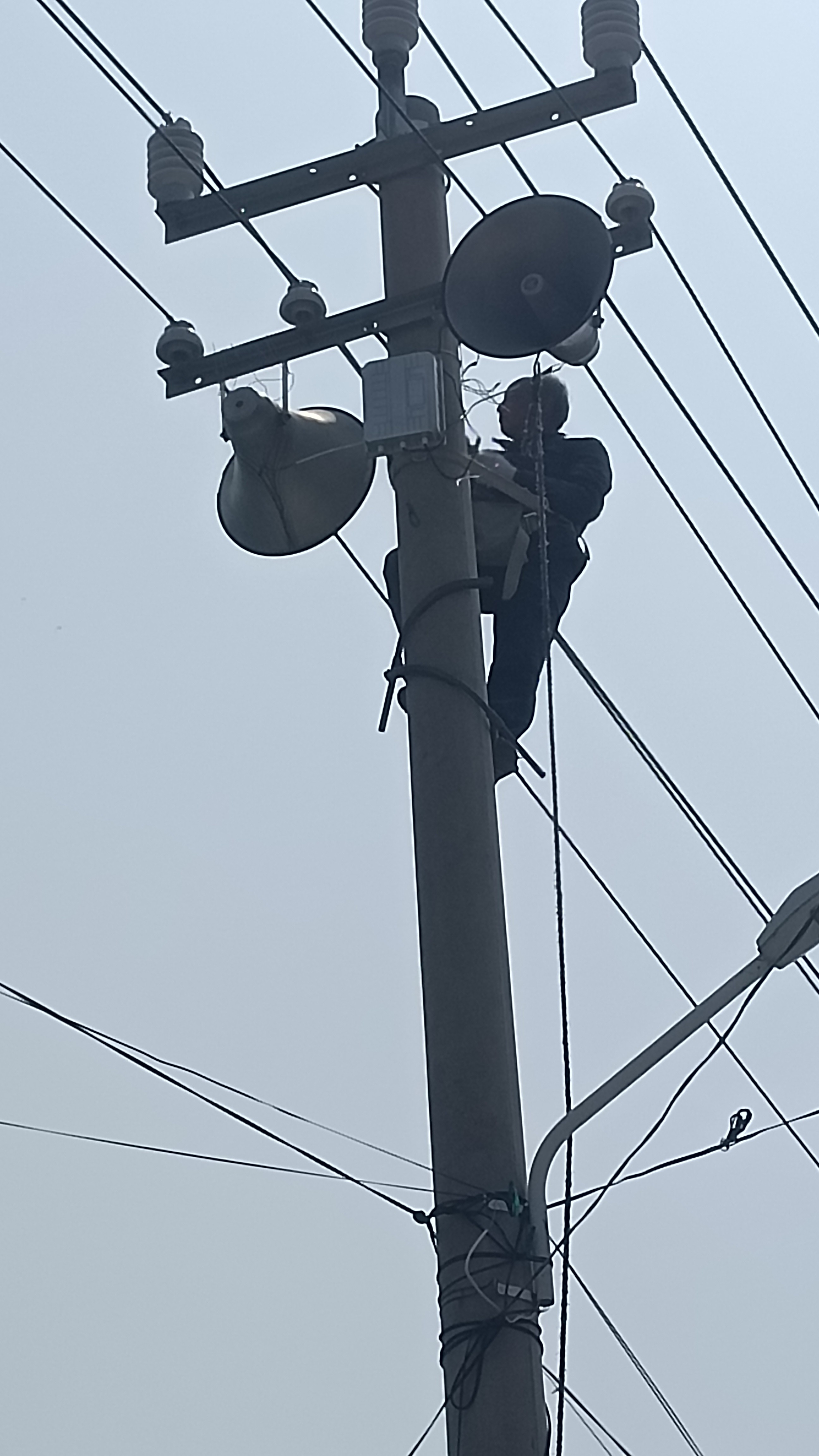 4G云广播无线调频系统1000瓦4G扩音器加2个高音大喇叭套装