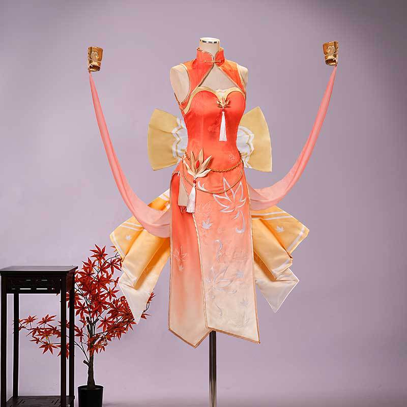 【重工暗纹刺绣】王者荣耀cos公孙离玲珑旗袍cosplay动漫游戏服装