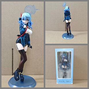 蔚蓝档案 二次元少女 天雨亚子 日奈的宠物 行政官 模型 盒装手办