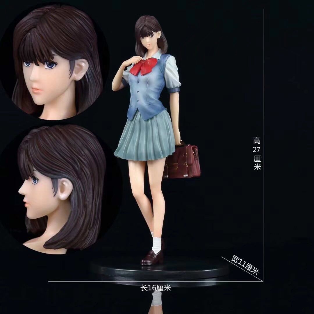 灌籃高手 湘北高校 站立 赤木 晴子 雕像 校服 动漫手办图片
