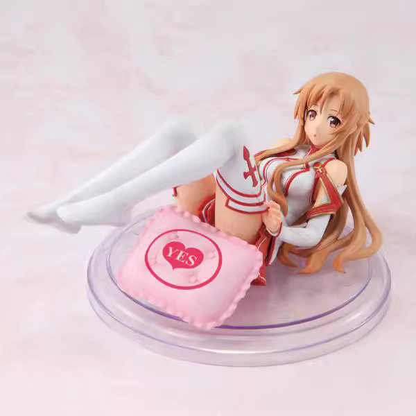 刀剑神域 亚丝娜 新妻 枕头 SAO 结城明日奈 1/8盒装手办