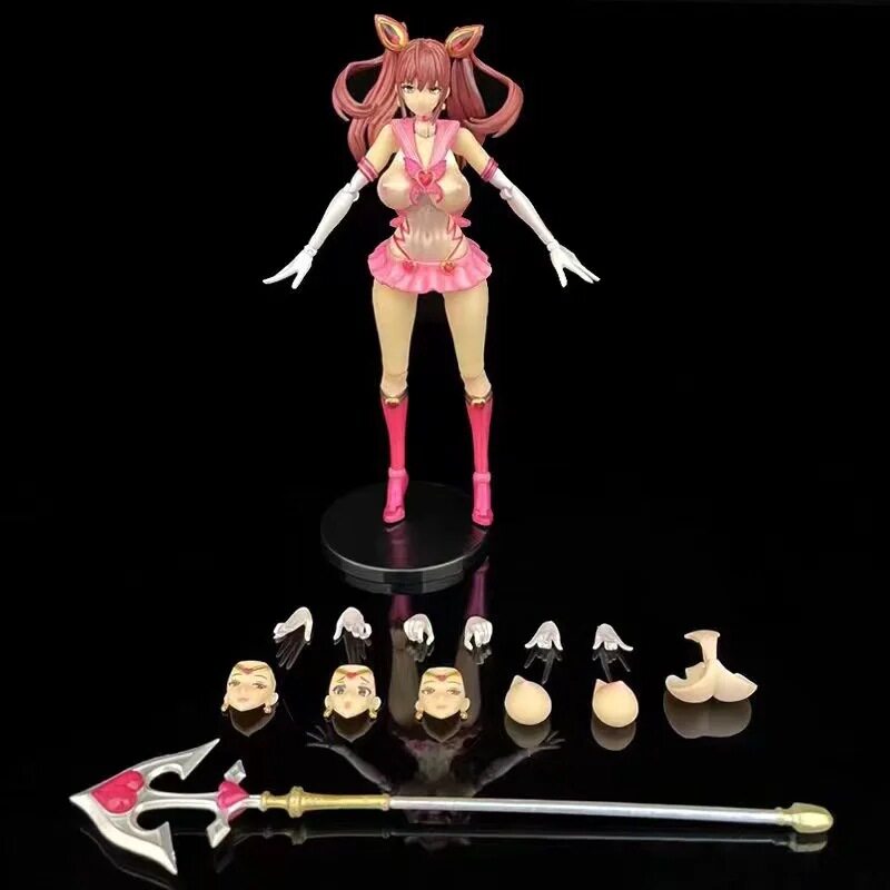 美少女 N社 纯白魔法少女 仓本艾丽卡 关节可动 摆件 盒装手办