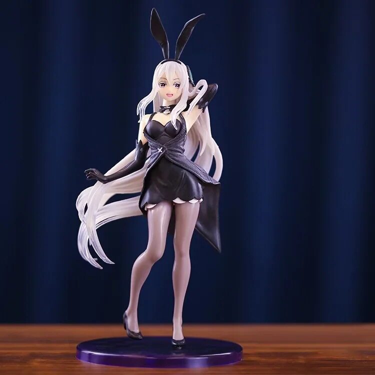 美少女系列 艾姬多娜 晚礼服 兔女郎 站姿 模型 摆件 盒装手办