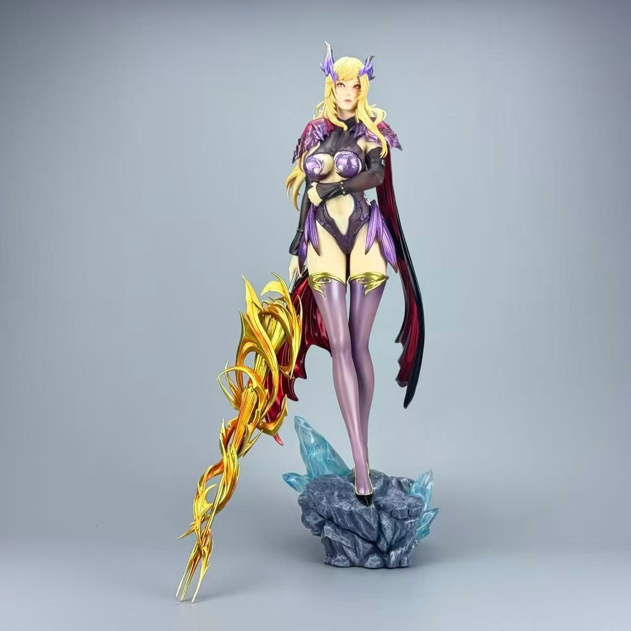 FATE 命运之夜 塞巴Saber 阿尔托莉雅 枪兵 黑枪呆 摆件盒装手办