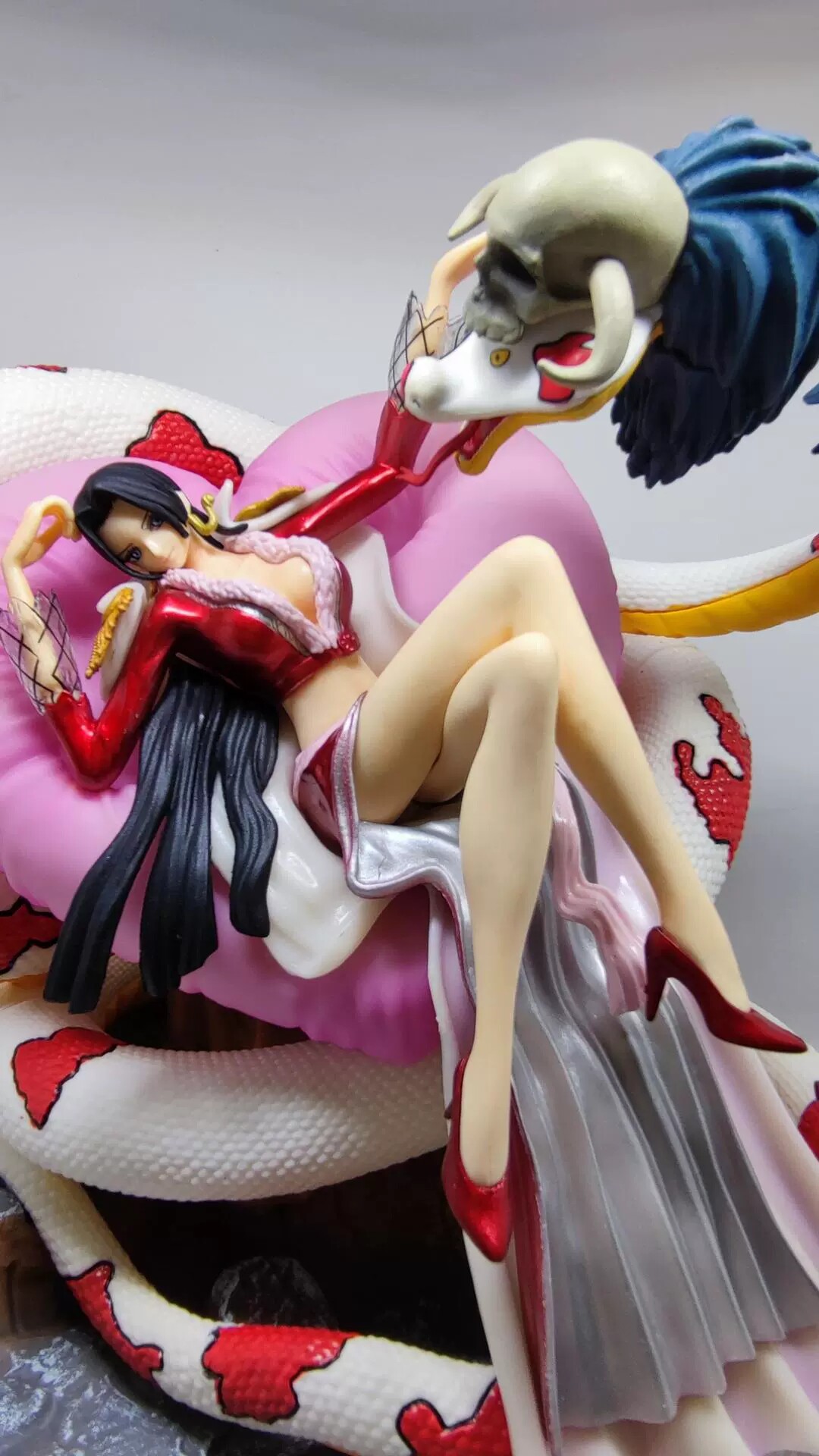 海贼王优质版七武海 gk pop 汉库克 蛇姬女帝 波雅 雕像盒装手办