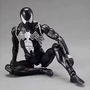 漫画版mafex147共生体毒液蜘蛛侠彼得帕克可动动漫手办模型