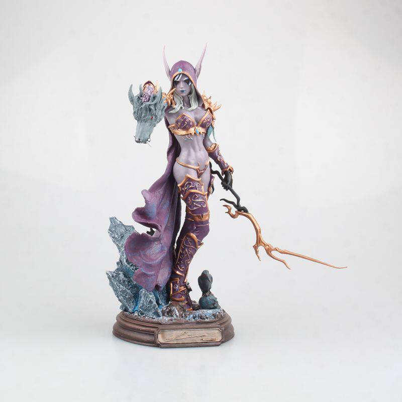 动漫 希尔瓦娜斯 亡灵女王 Sylvanas Windrunner 雕像 手办