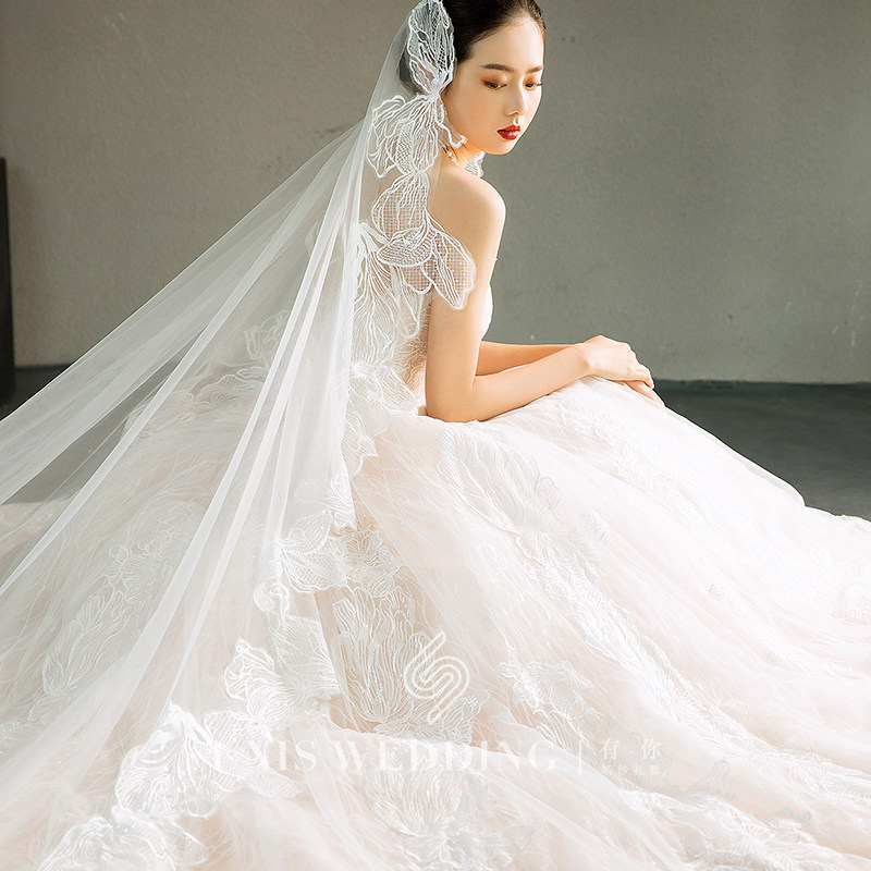 法式婚紗頭飾2019複古頭紗超仙花邊頭紗小個子新娘森【嫣然頭紗】在類目 女裝/女士精品, 婚紗/旗袍/禮服, 婚紗中 - 來自Buy2taobao.com提供專業的淘寶代購服務