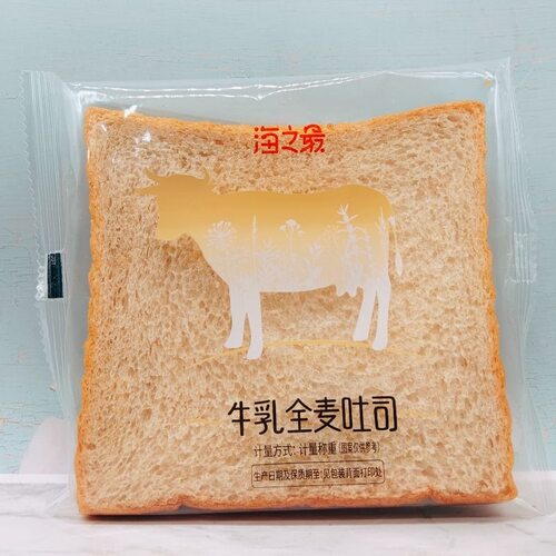 海之最吐司全麦牛乳切片吐司