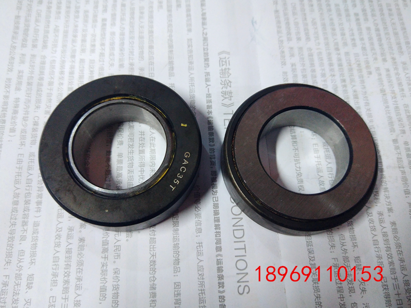 角接触球面滑动关节轴承GAC25 28 30 32 35 40 45 50 60 70 80 T